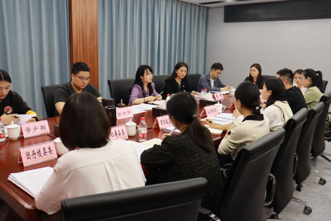 共青團眉山市委召開2023年重點工作推進會
